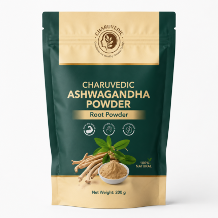 Ashwagandha Powder – Natural Stress Support | Charuvedic – 200 Gram